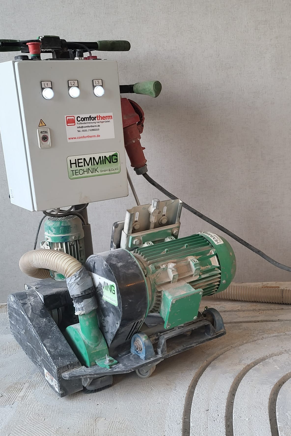 Fußbodenheizung einbauen